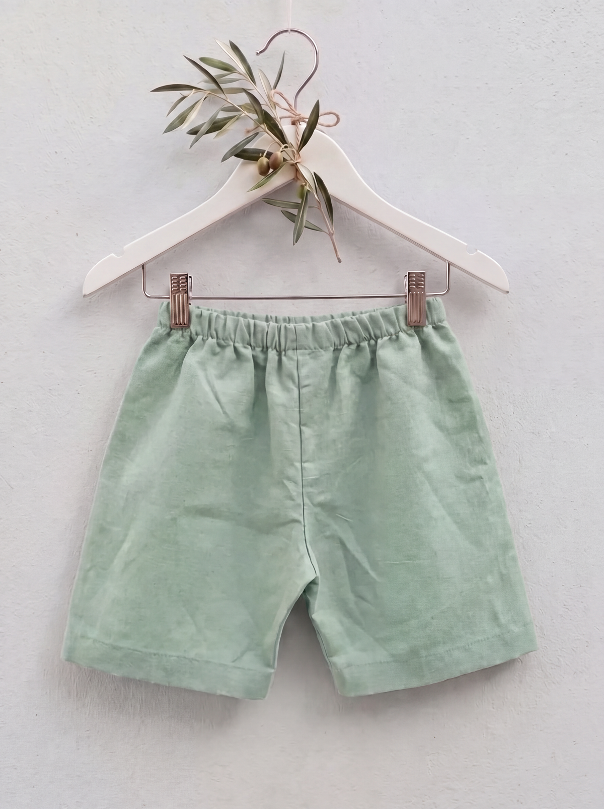 Bruno pantalon lino mint