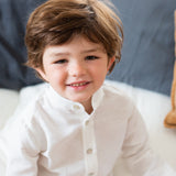 Camisa Niño- Tristán blanca  color