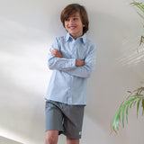 Camisa Niño- Pol azul