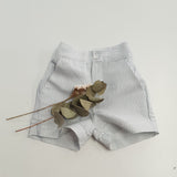 Pantalón Niño- Román rayas gris